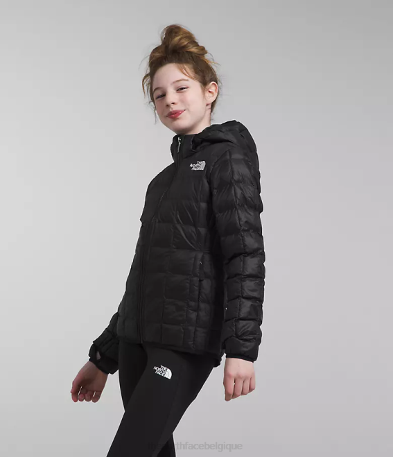 tnf noir enfants The North Face veste à capuche thermoball 62XR181