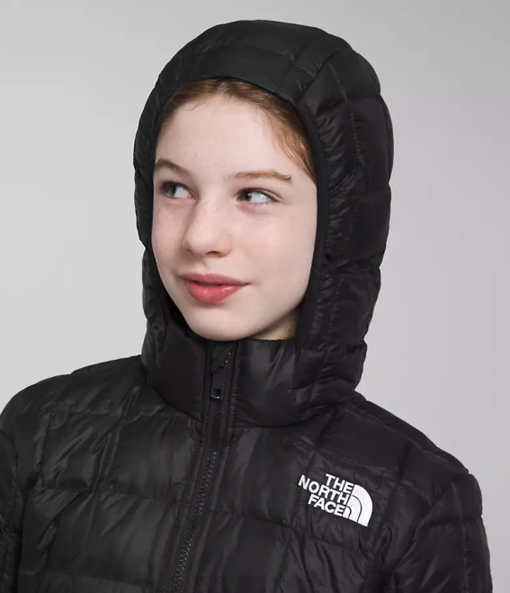 tnf noir enfants The North Face veste à capuche thermoball 62XR181