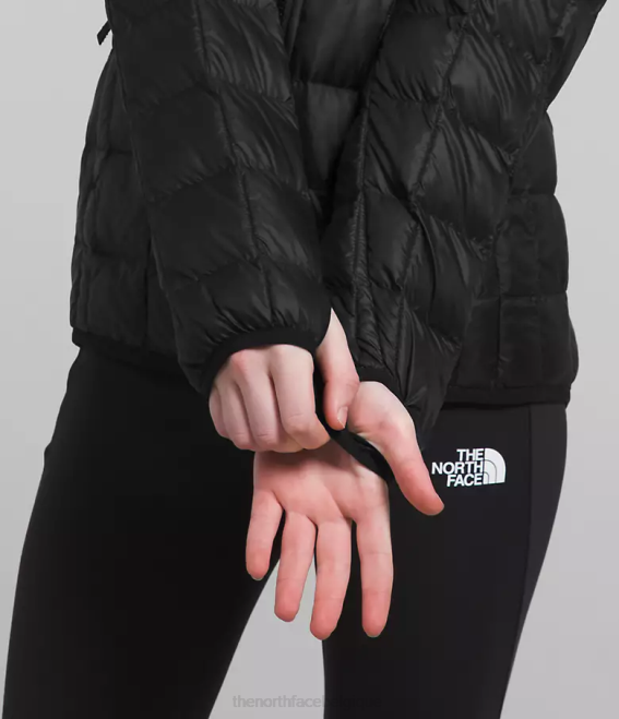 tnf noir enfants The North Face veste à capuche thermoball 62XR181