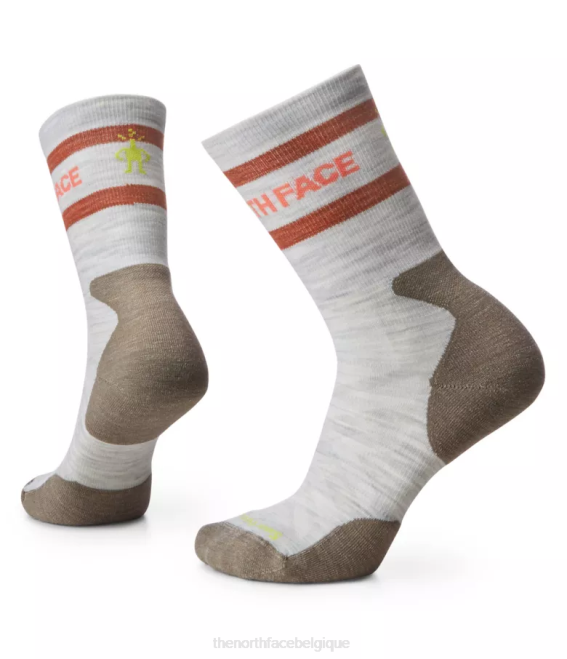 cendre femmes The North Face chaussettes mi-mollet à coussin ciblé randonnée 62XR389
