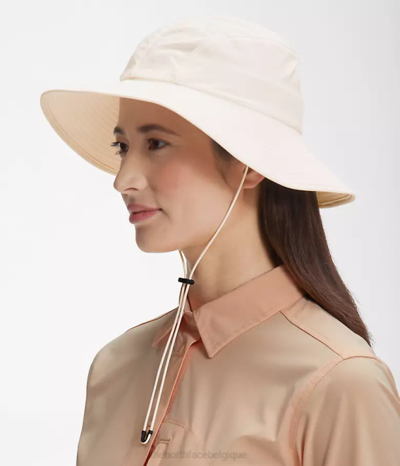gardénia blanc femmes The North Face la brise de l'horizon déborde 62XR455
