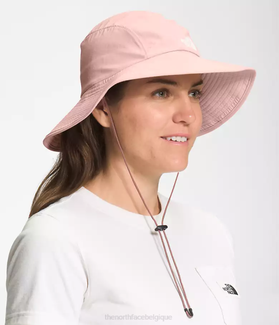 mousse rose femmes The North Face la brise de l'horizon déborde 62XR457