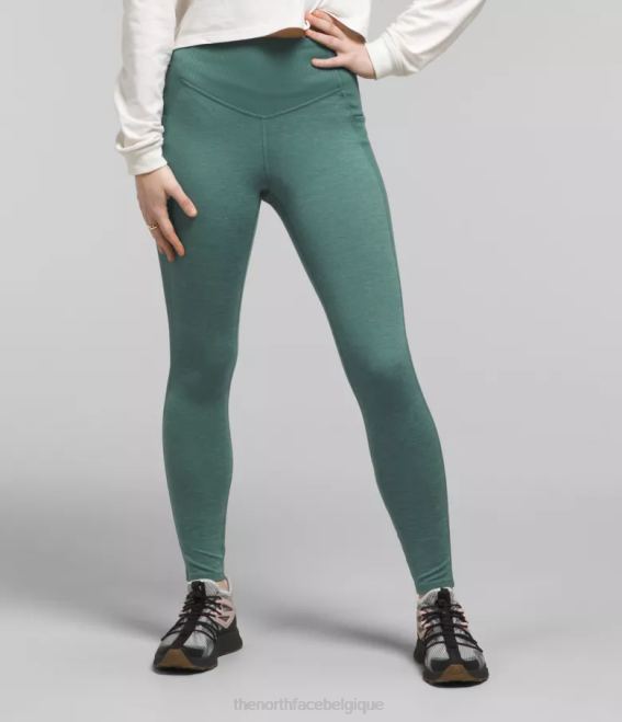 bruyère sauge foncée femmes The North Face collants à poche dune sky 62XR382