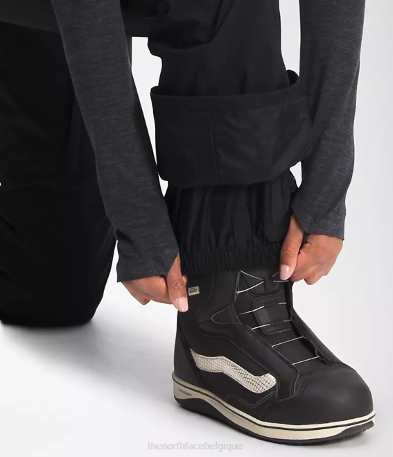 tnf noir femmes The North Face bavoirs liberté 62XR944