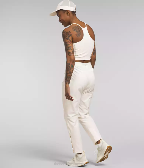 gardénia blanc femmes The North Face pantalon bridgeway pro 62XR168