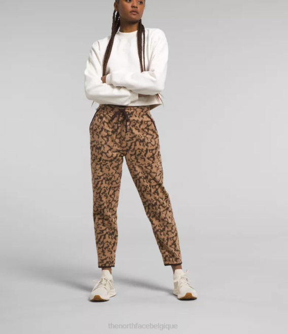 impression de colorant graphique au beurre d’amande femmes The North Face pantalon alpin polartec 100 62XR844