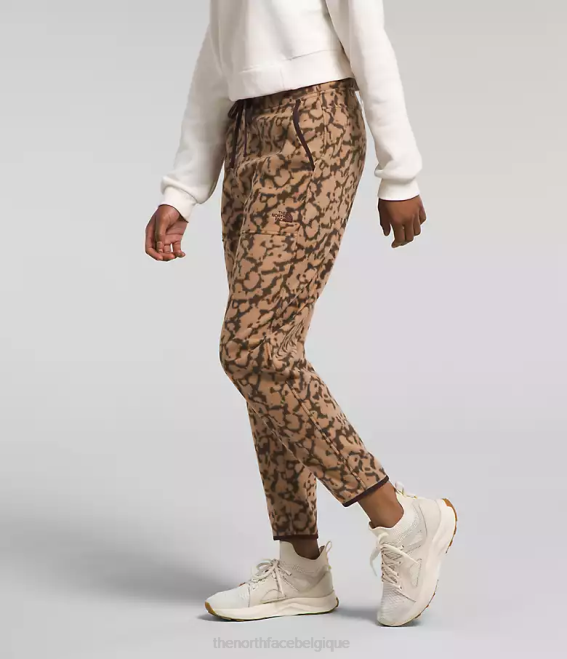 impression de colorant graphique au beurre d’amande femmes The North Face pantalon alpin polartec 100 62XR844
