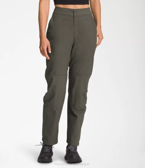 nouveau vert taupe femmes The North Face pantalon de route 62XR1149