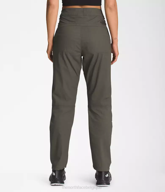 nouveau vert taupe femmes The North Face pantalon de route 62XR1149