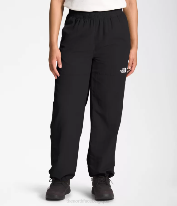 tnf noir femmes The North Face pantalon facile en nylon tnf 62XR1097