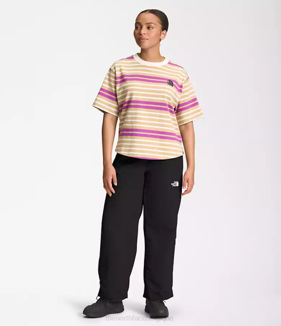 tnf noir femmes The North Face pantalon facile en nylon tnf 62XR1097