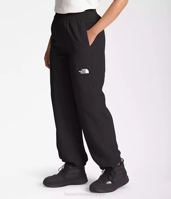 tnf noir femmes The North Face pantalon facile en nylon tnf 62XR1097
