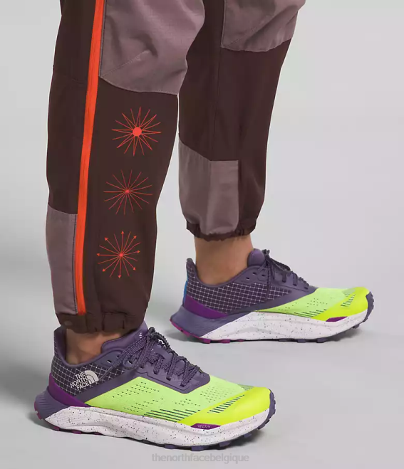 brun charbon/gris fauve femmes The North Face pantalon de jogging trailwear okt flash 62XR853