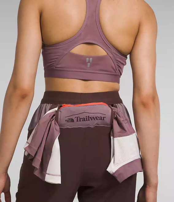 brun charbon/gris fauve femmes The North Face pantalon de jogging trailwear okt flash 62XR853