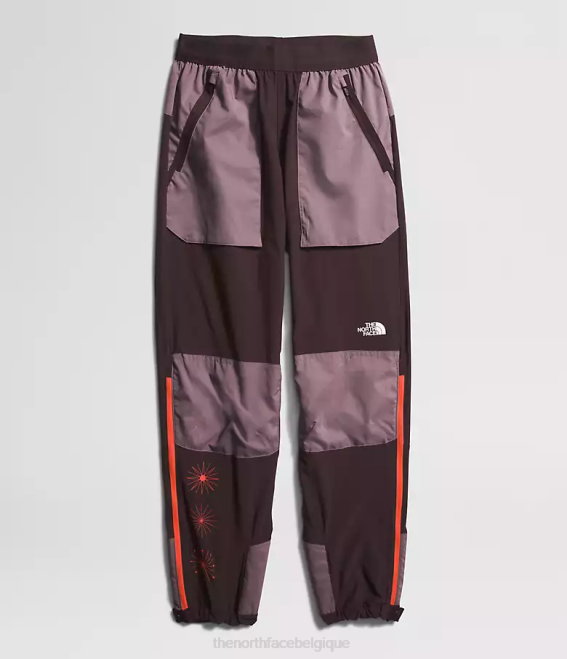 brun charbon/gris fauve femmes The North Face pantalon de jogging trailwear okt flash 62XR853