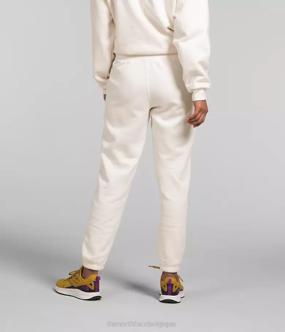 gardénia blanc/tnf noir femmes The North Face pantalon de survêtement en molleton à demi-dôme 62XR980