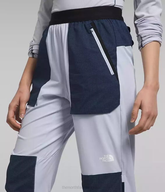 pervenche poussiéreuse/marine sommet femmes The North Face pantalon de jogging trailwear okt flash 62XR854
