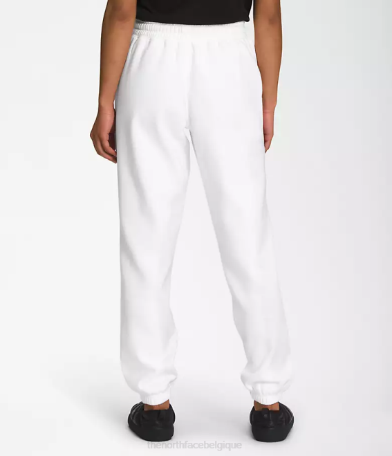 tnf blanc/tnf noir femmes The North Face pantalon de survêtement en molleton à demi-dôme 62XR978