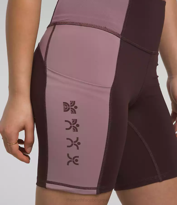 brun charbon/gris fauve femmes The North Face short de vélo trailwear qtm 62XR903