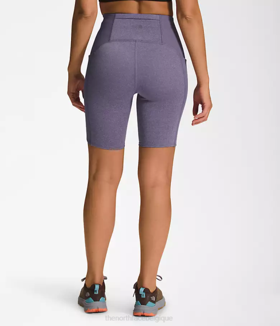 bruyère d'ardoise lunaire femmes The North Face short collant 9'' dune sky 62XR810