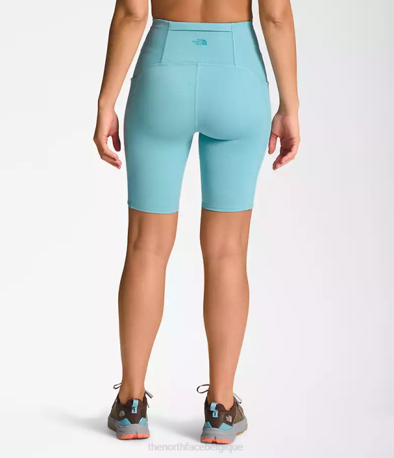 bruyère des eaux récifales femmes The North Face short collant 9'' dune sky 62XR811