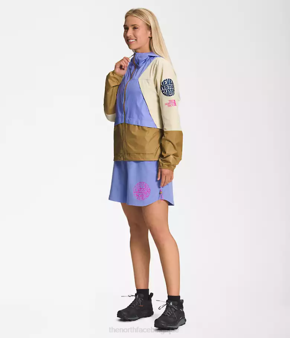 pervenche foncé/brun utilitaire femmes The North Face short trailwear okt trail 62XR624
