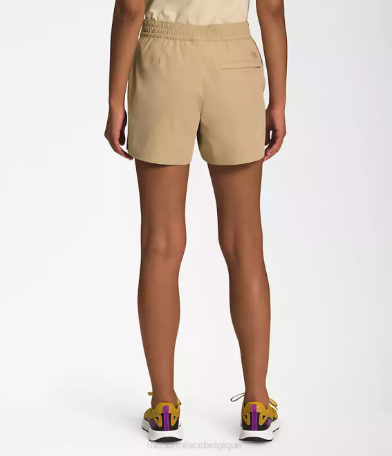 pierre kaki femmes The North Face short standard 62XR682