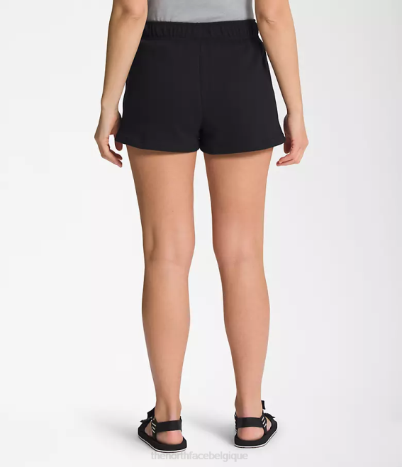 tnf noir/tnf blanc femmes The North Face short en molleton demi-dôme 62XR1290