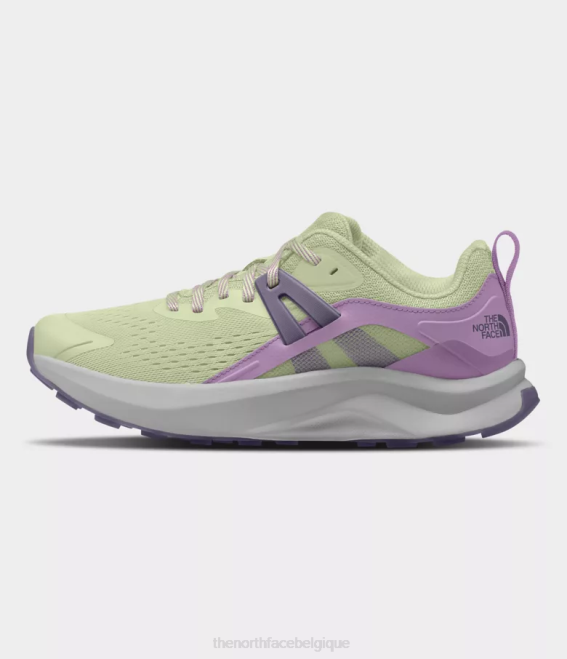 crème citron vert/ardoise lunaire femmes The North Face chaussures d'hypnum 62XR1186