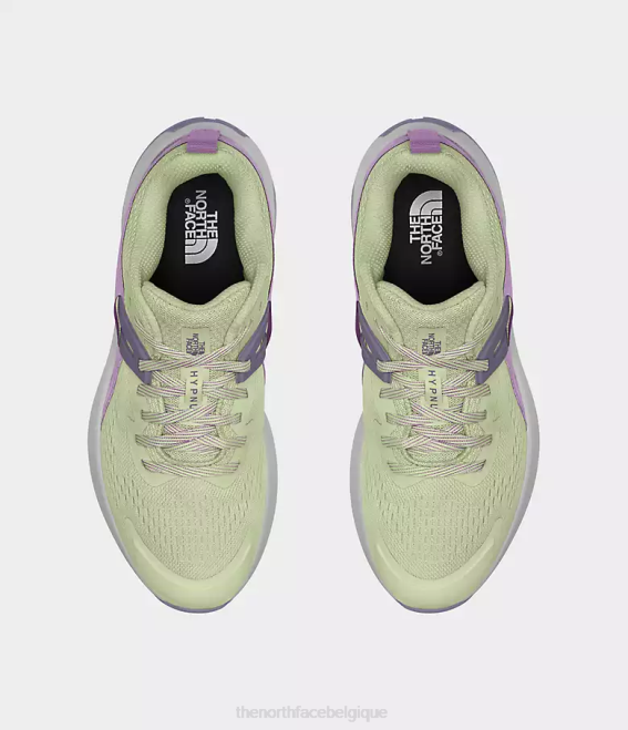 crème citron vert/ardoise lunaire femmes The North Face chaussures d'hypnum 62XR1186
