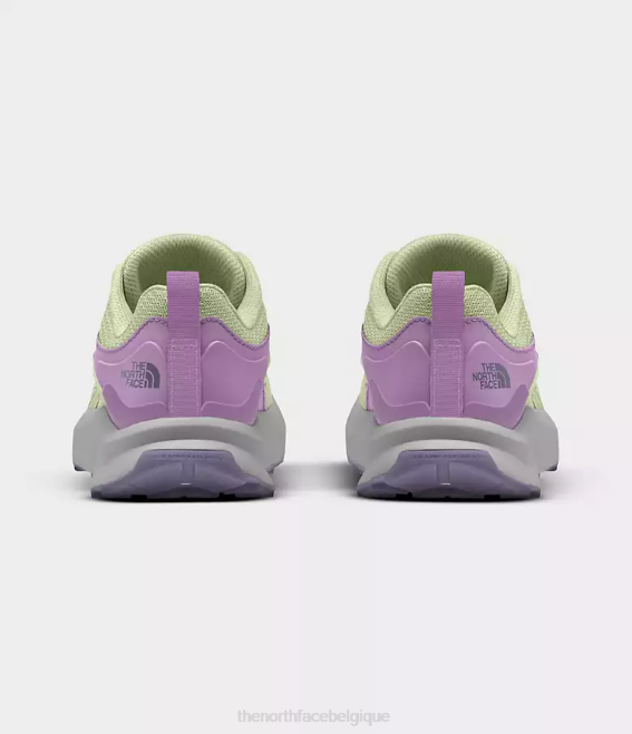 crème citron vert/ardoise lunaire femmes The North Face chaussures d'hypnum 62XR1186