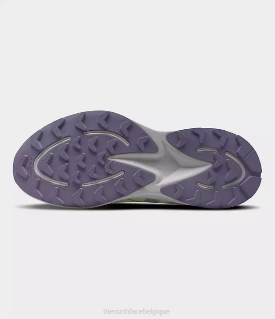 crème citron vert/ardoise lunaire femmes The North Face chaussures d'hypnum 62XR1186