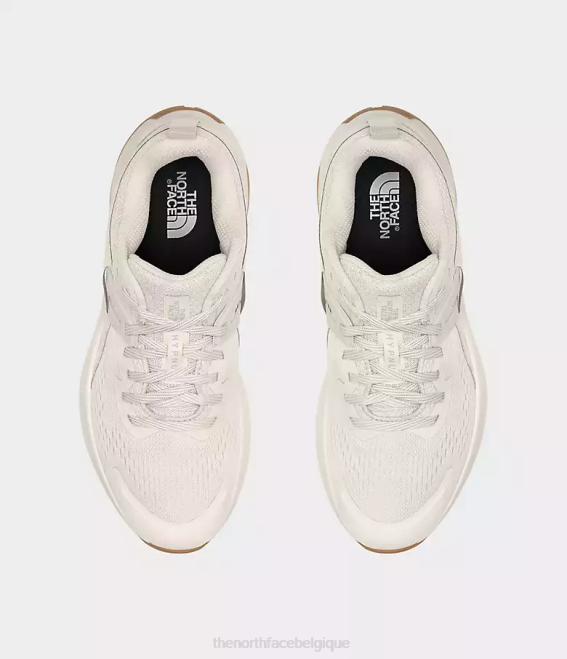 gardénia blanc/gris étain femmes The North Face chaussures d'hypnum 62XR1183