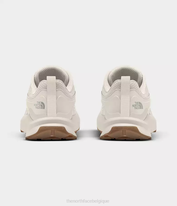 gardénia blanc/gris étain femmes The North Face chaussures d'hypnum 62XR1183