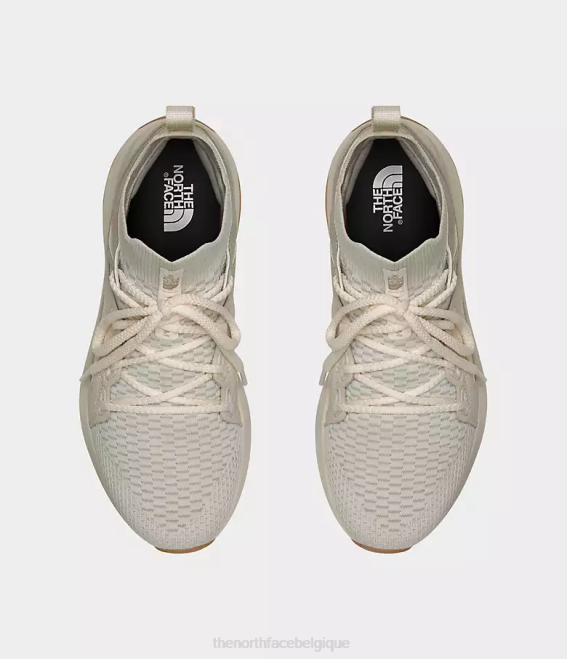 gardénia blanc/gris étain femmes The North Face chaussures de luxe hypnum 62XR450