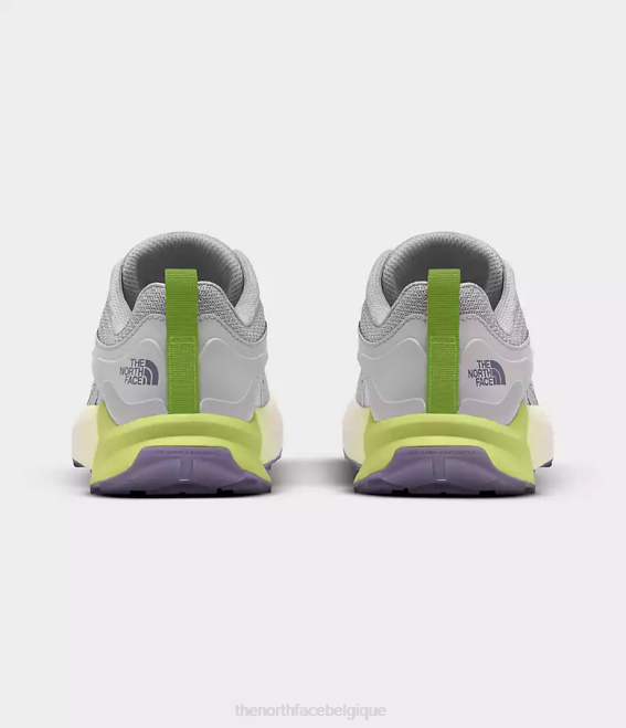 gris étain/led jaune femmes The North Face chaussures d'hypnum 62XR1187