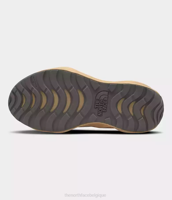 beurre d'amande/brun faucon femmes The North Face bottes imperméables en dentelle thermoball halseigh 62XR855