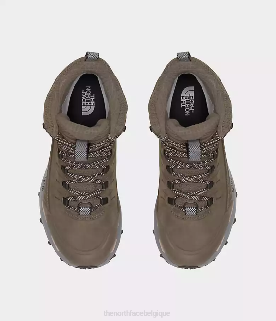 bipartisan marron/tnf noir femmes The North Face bottes Futurelight isolées Vectiv Fastpack 62XR1028