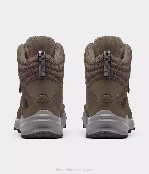 bipartisan marron/tnf noir femmes The North Face bottes Futurelight isolées Vectiv Fastpack 62XR1028