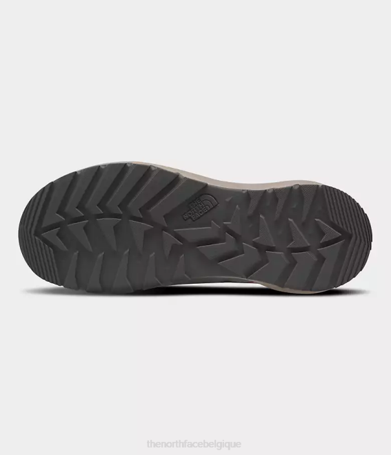 gris fauve/gris asphalte femmes The North Face bottes imperméables de luxe à lacets Thermoball 62XR813