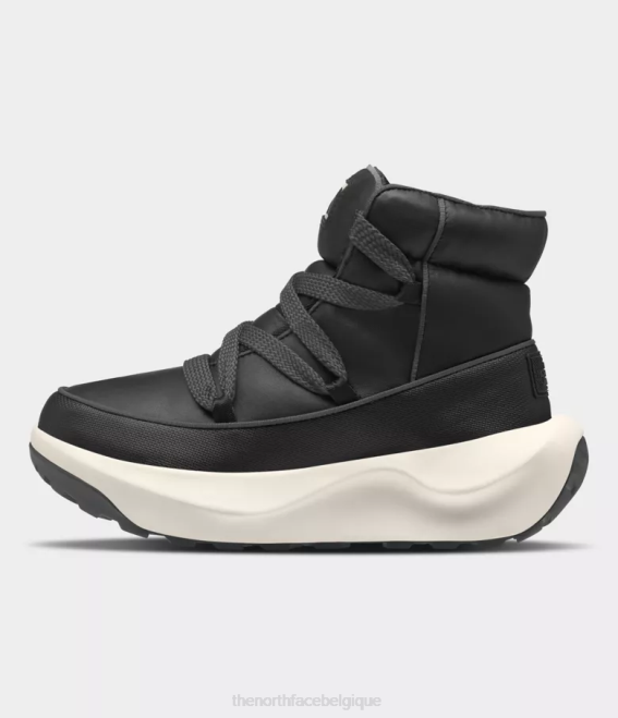 noir tnf/gris asphalte femmes The North Face bottes imperméables en dentelle thermoball halseigh 62XR856
