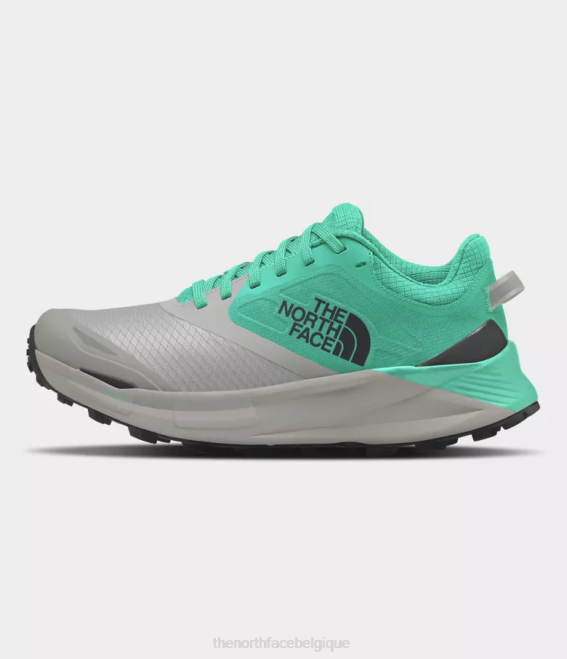 gris étain/écume de mer vive femmes The North Face chaussures vectiv enduris 3 futurelight 62XR1054