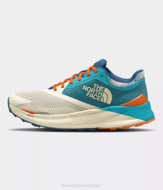 imprimé sentiers enchantés pêche tropicale/imprimé bleu super sonic fierté femmes The North Face chaussures vectiv enduris 3 62XR387