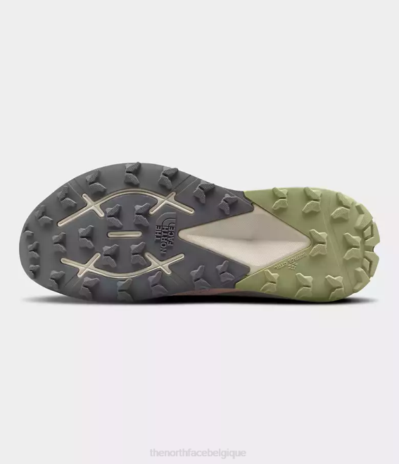 rose pur/gris mélangé femmes The North Face chaussures vectiv enduris 3 62XR385