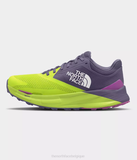 summit led jaune/ardoise lunaire femmes The North Face chaussures vectiv enduris 3 62XR388