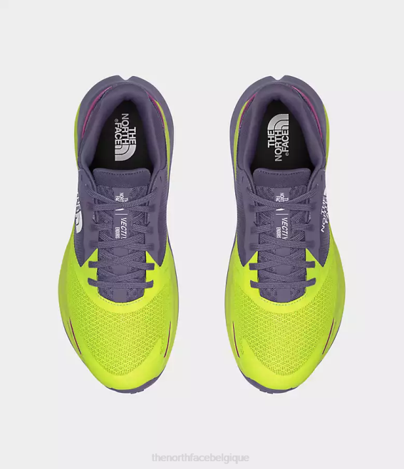 summit led jaune/ardoise lunaire femmes The North Face chaussures vectiv enduris 3 62XR388