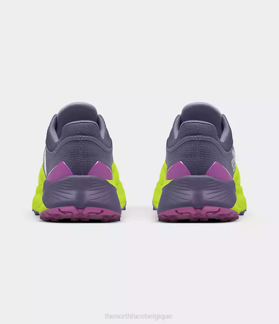 summit led jaune/ardoise lunaire femmes The North Face chaussures vectiv enduris 3 62XR388