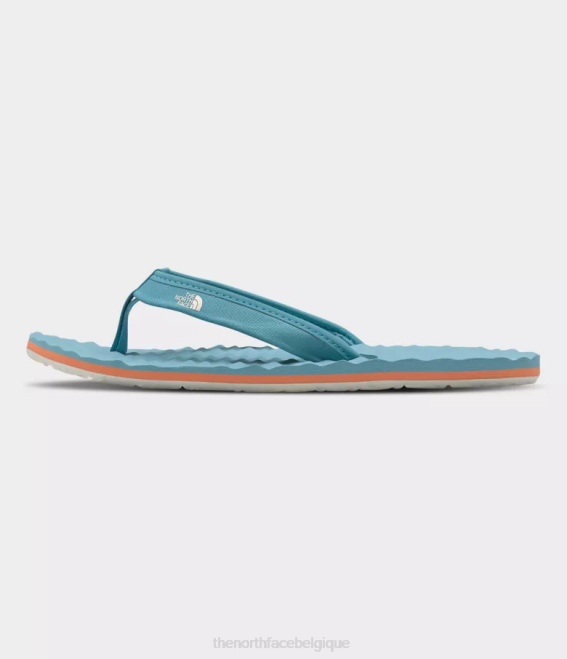 Eaux du récif du camp de base/gardénia blanc femmes The North Face base camp mini slip-ons ii 62XR63