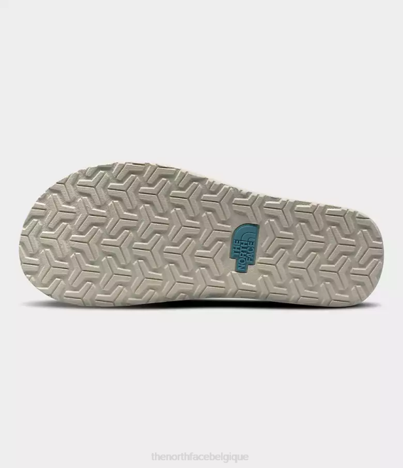 Eaux du récif du camp de base/gardénia blanc femmes The North Face base camp mini slip-ons ii 62XR63
