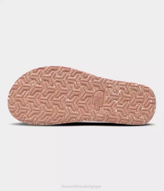 café crème/rose sable du soir femmes The North Face base camp mini slip-ons ii 62XR62